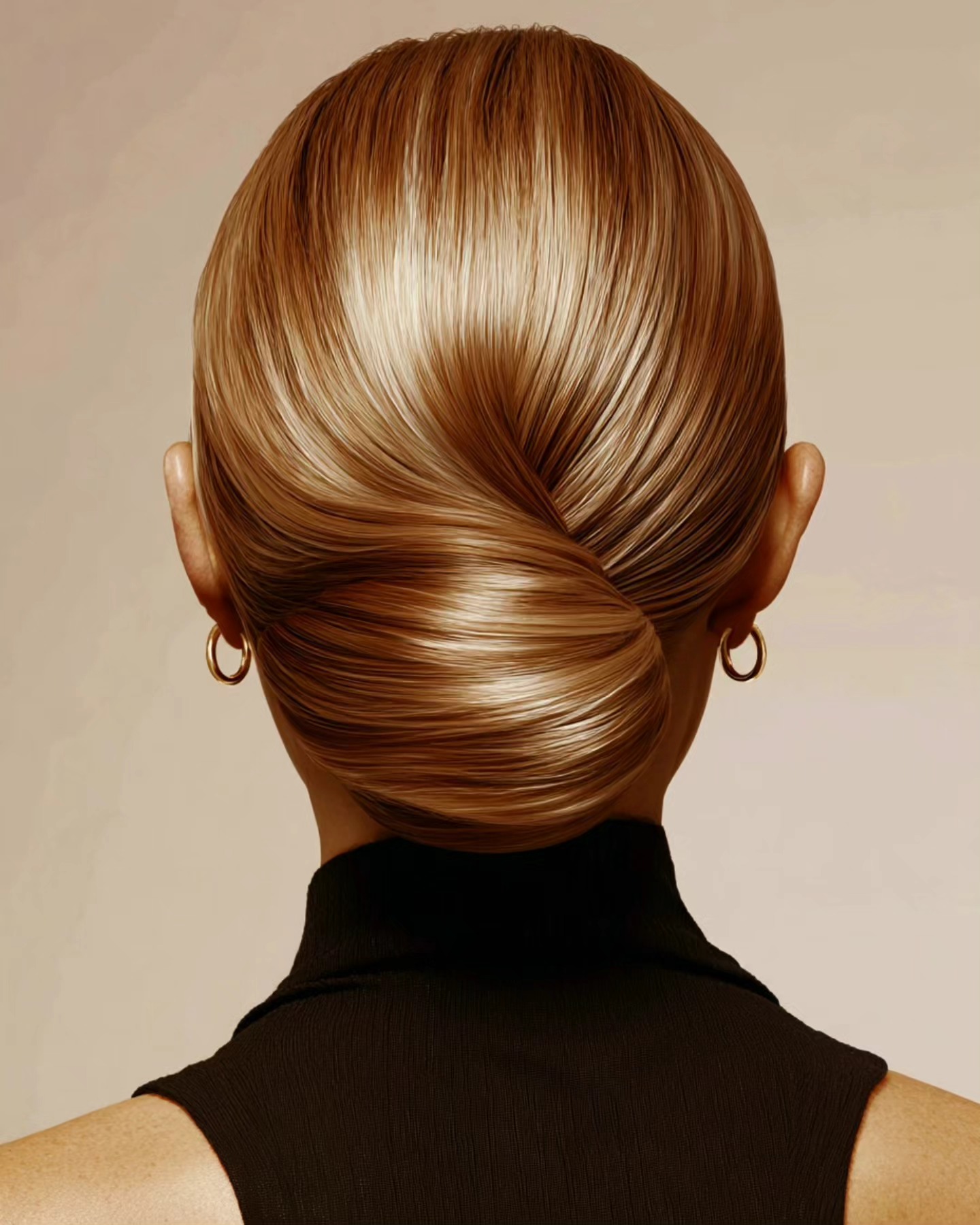 Elegant blow dry and styling at Para Ella salon in Meydan, Dubai