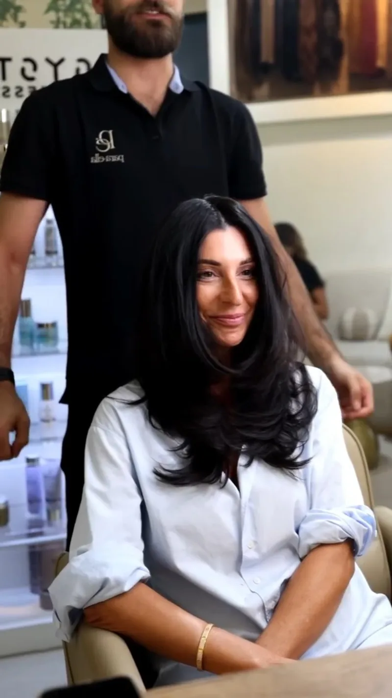 Blowout en cliente masculino, Para Ella Dubái