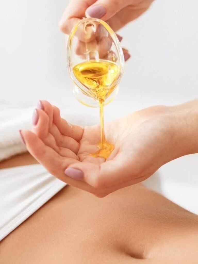 Warm oil treatment